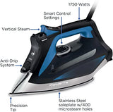 New Rowenta DW5360 1750 Watt Focus Xcel Iron with Steam boost, Anti Drip, 400 Hole Sole Plate.