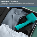 Rowenta PurePop Handheld Steamer for Clothes 1.5 Lbs 15 Second Heatup, 2.3 Oz Capacity 1150 Watts Portable, Ironing, Fabric Steamer, Garment Steamer, Vacation Essentials, Travel Must Have Green DR2024