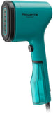 Rowenta PurePop Handheld Steamer for Clothes 1.5 Lbs 15 Second Heatup, 2.3 Oz Capacity 1150 Watts Portable, Ironing, Fabric Steamer, Garment Steamer, Vacation Essentials, Travel Must Have Green DR2024