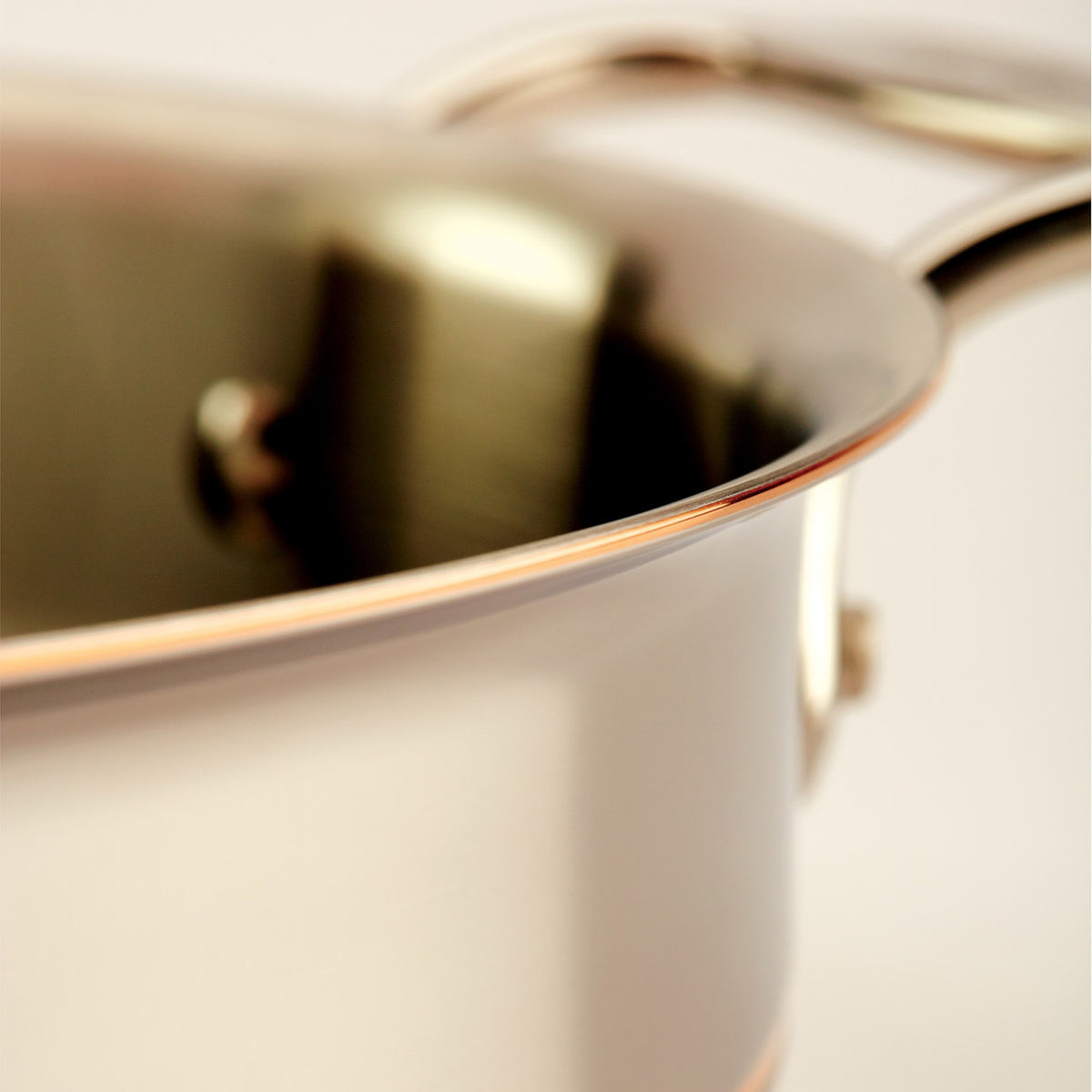 All-Clad Copper Core 2-qt Saucepan with lid and Porcelain Double Boile –  Capital Cookware