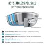 All-Clad d5 Stainless-Steel 10-Piece Essential Cookware Set