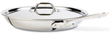 New All-Clad D3 Stainless 12 inch NONSTICK Fry Pan With Lid