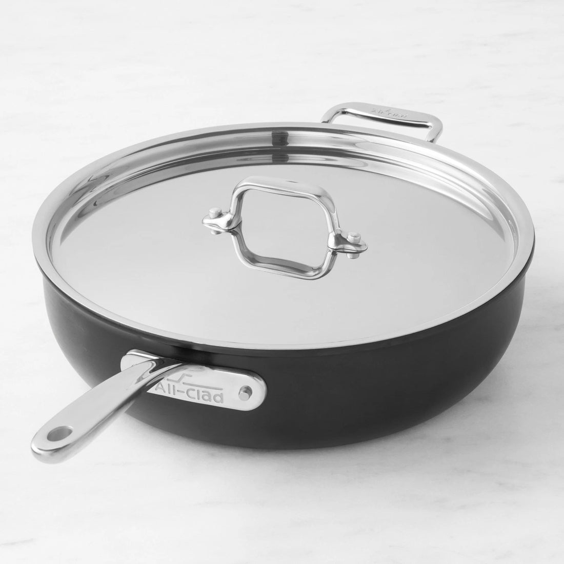 All-Clad NS Pro Nonstick Essential Pan 6 Qt with lid