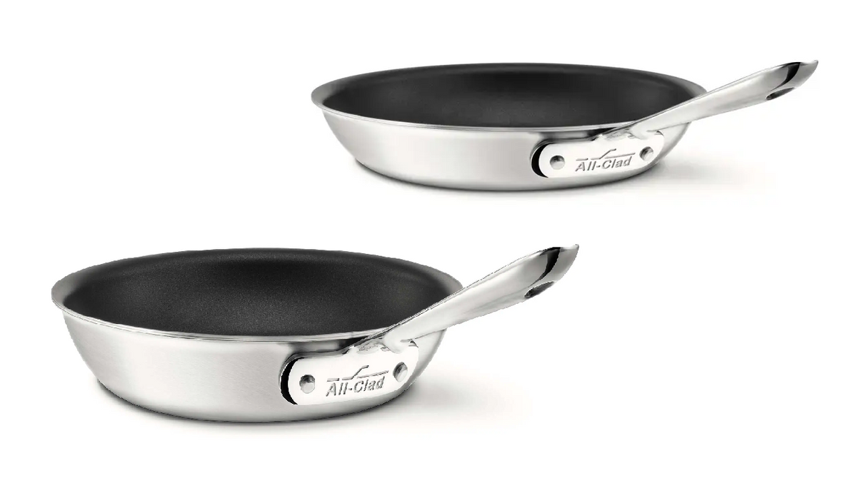 All-Clad D5 Brushed 5-Ply 8 and 10 inch Fry pan Set – Capital Cookware