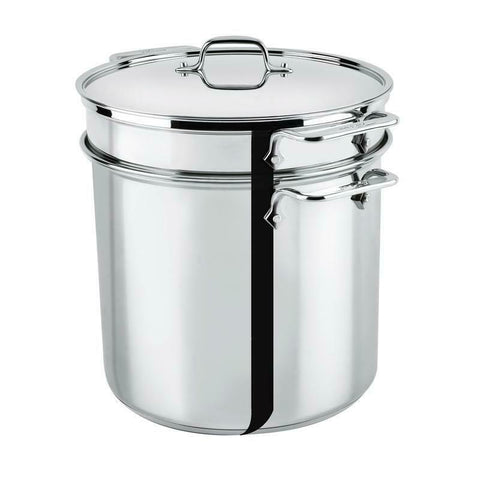 All-clad 16-Qt Multi-Cooker with Perforated Insert and Lid
