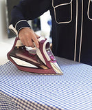 Rowenta Focus Xcel 400-holes HD Soleplate, Blue DW5260 1715-Watt, 12 inches, Auto Shut Off Red (Refurbished)