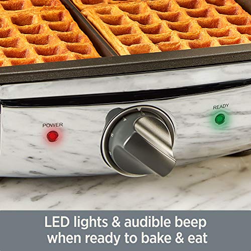 AllClad 2100046968 99010GT Stainless Steel Belgian Waffle Maker with