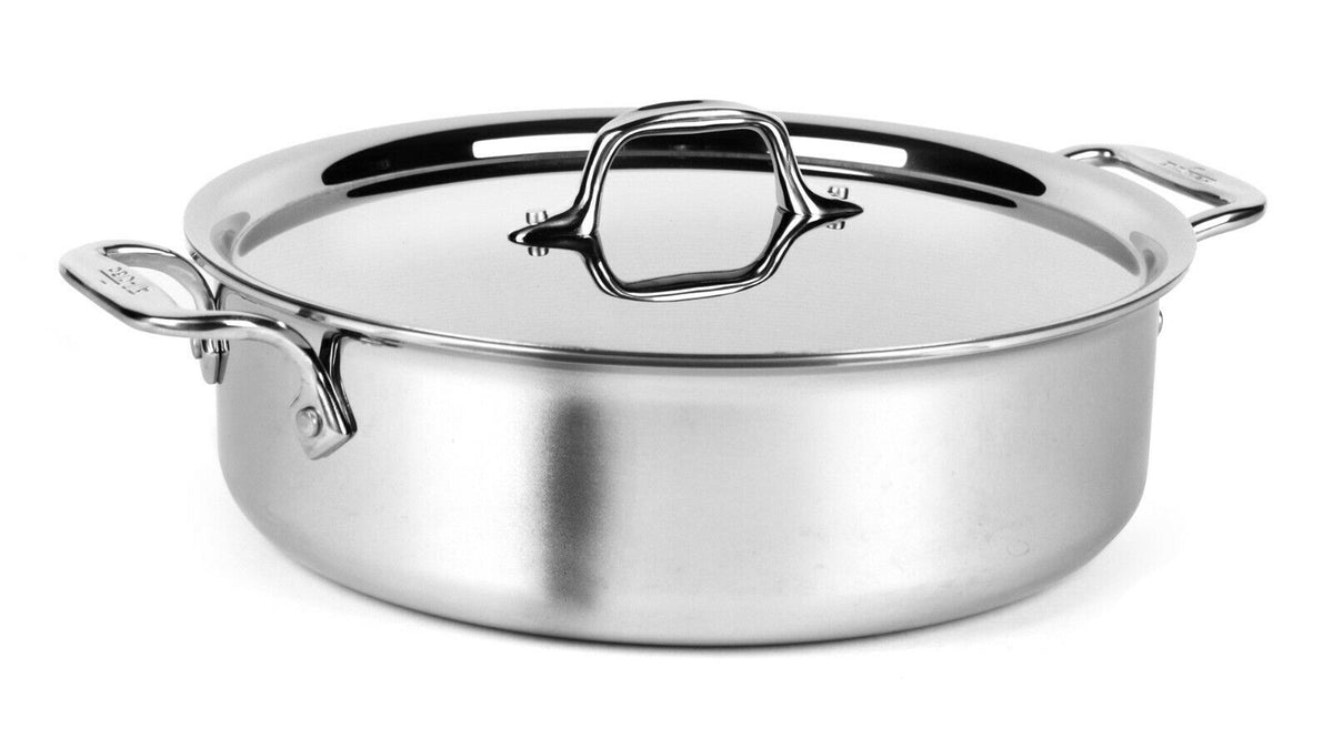  P&P CHEF Tri-Ply Stainless Steel Stockpot (5 QT