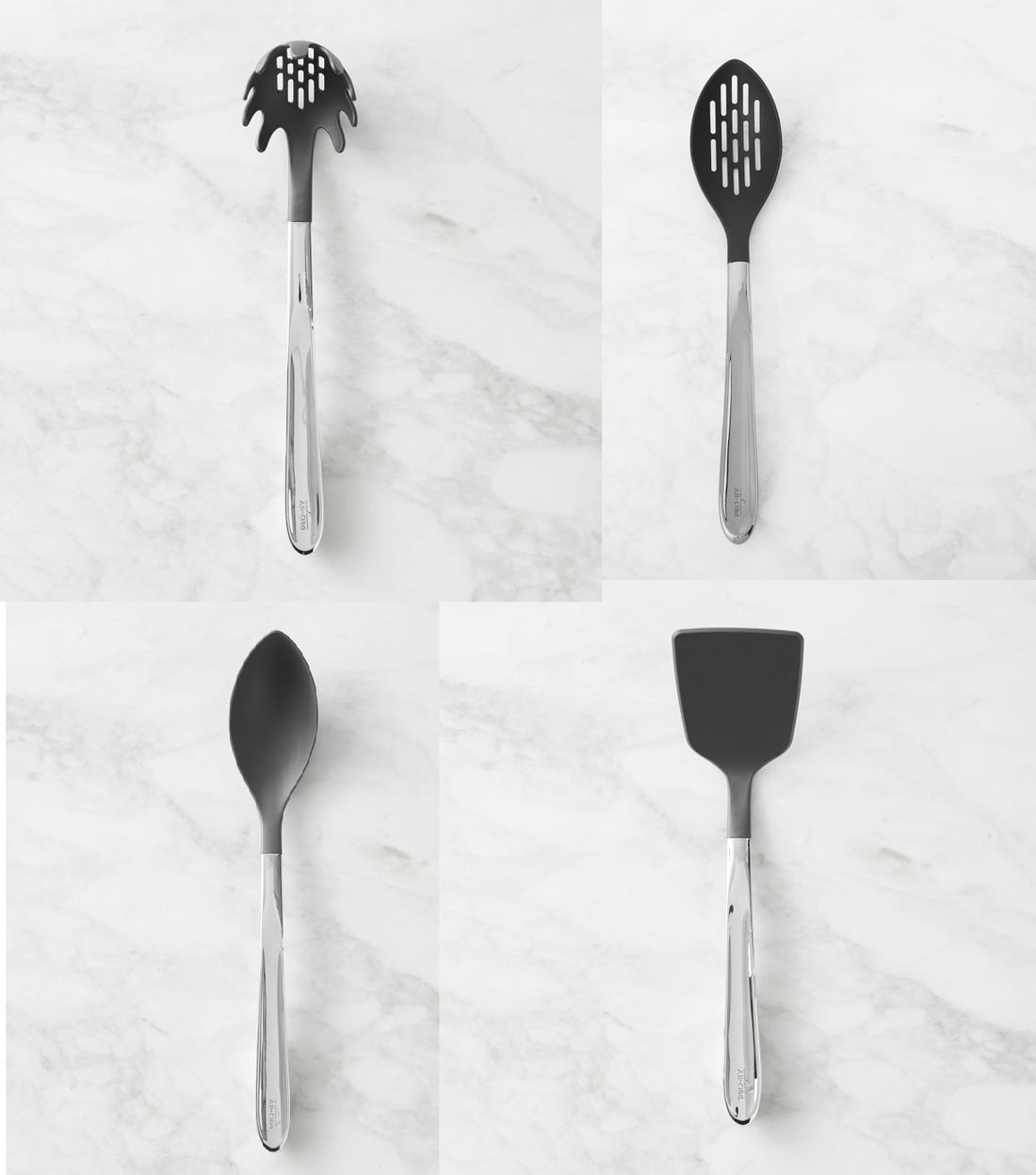 All-Clad Precision 4 Piece Non-Stick Utensil Tools Set with All-clad Mitts