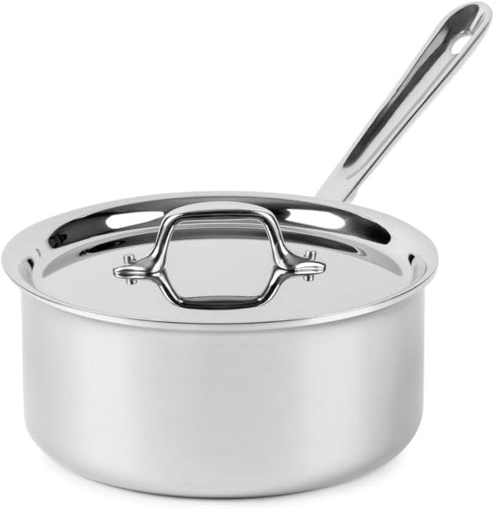 All-Clad 4303 Tri-ply Stainless Steel 3-qt Casserole with Steamer insert and Lid