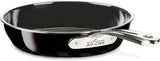 All-Clad FusionTec Ceramic Fry Pan 9.5 Inch Induction Oven Broiler Safe 500F Pots and Pans, Cookware Onyx