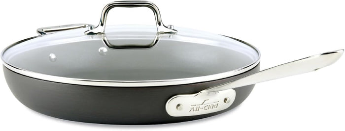 All-Clad HA1 Hard Anodized Nonstick PFOA Free 12" Fry pan With Lid
