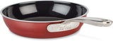 All-Clad FusionTec Ceramic Fry Pan 9.5 Inch Induction Oven Broiler Safe 500F Pots and Pans, Cookware Rose Quartz