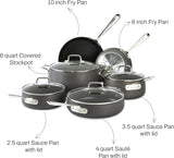 All-Clad HA1 Hard Anodized Nonstick Cookware Set, 10 piece Set