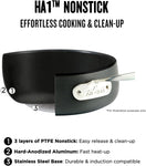All-Clad HA1 Hard Anodized Nonstick Cookware Set, 10 piece Set