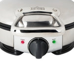 All-Clad Classic Stainless Steel Round Waffle Maker, 1 slice