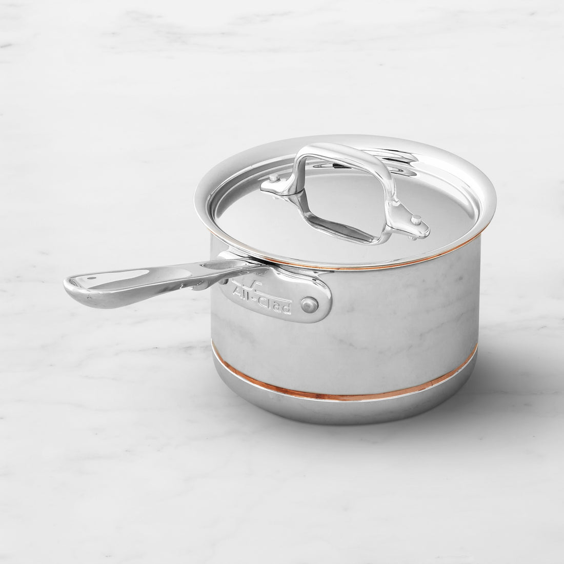 All-Clad Copper Core Sauce pans 2 and 4 Quart