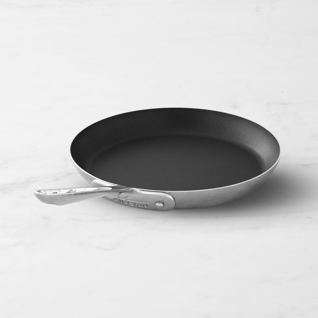 All-Clad d5 Stainless-Steel Nonstick Omelette Pan 9.5 and 10 Inch combo