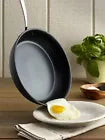 Lagostina Nera Hard Anodized Nonstick 12-Pc Cookware Set-Hammered Stainless Lids