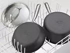 Lagostina Nera Hard Anodized Nonstick 12-Pc Cookware Set-Hammered Stainless Lids