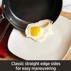 All-Clad HA1 Hard Anodized Non Stick Fry Pan Set 4 Pc, 10, 12 Inch, with Lid