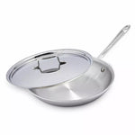 All-Clad D5 Brushed 5-Ply 12 inch Fry Pan with Lid