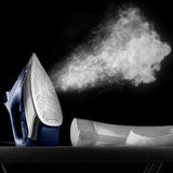 Rowenta DW8260 Pro Master 1725 Watt X-CEL Steam Iron-400 Hole HD Sole Plate