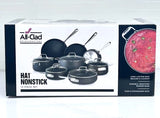 All-Clad E785SB64 HA1 Hard Anodized Nonstick 13 Piece Cookware Set