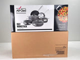 All-Clad HA1 Hard Anodized Nonstick Cookware, 10 PC Set Oven Safe 500F- Lid