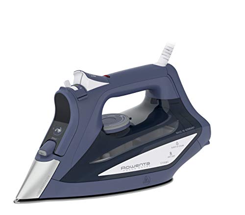 Rowenta Focus Xcel 400-holes HD Soleplate, Blue DW5260 1715-Watt, 12 inches, Auto Shut Off (Refurbished)