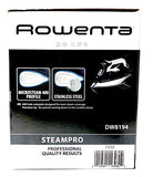 Rowenta DW8192 Steam Pro Professional Iron 1800 Watt with Auto On/Off, 400 Hole (Refurbished)
