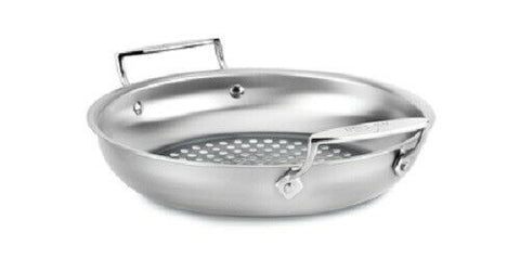 ALL-CLAD 11 Inch Stainless Outdoor Round Basket
