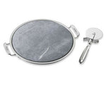 All-Clad 14" Round Pizza Stone & Cutter Set