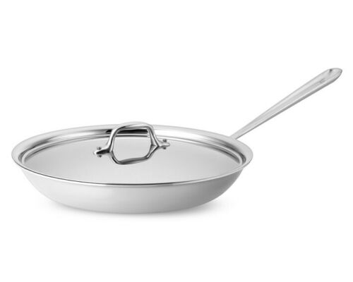 All-Clad 4112 Stainless Steel Tri-Ply Bonded 12 Inch Fry Pan with Lid –  Capital Cookware