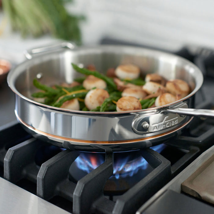 All-Clad 5-Ply Copper Core 5 qt Saute Pan