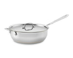 All-Clad 5-Ply Copper Core Stainless Steel 4-Qt. Essential Pan with Lid