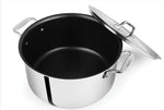 All-Clad D55508 D5 Polished Non-stick 5-Ply 8-qt Stock Pot with Lid