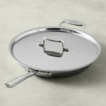 All-Clad D5 Polished 5-Ply 12.5 inch Fry Pan with Lid