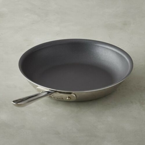 D5 Stainless Brushed 5-ply Bonded Cookware, Nonstick Fry Pan, 10 inch