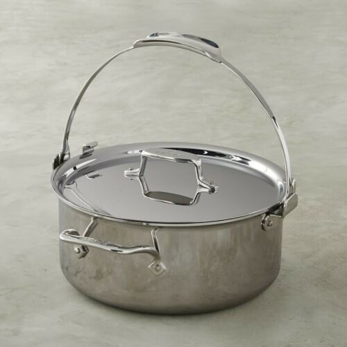All-clad Stainless Steel 7 Qt. Pasta Pentola With Lid, Stock Pots, Household