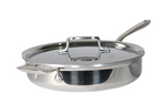 All-Clad D7 Polished 7-ply Stainless-Steel 3-Qt Sauté Pan with D5 Lid