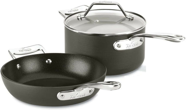 All-Clad HA1 Hard Anodized Nonstick Fry Pan with Lid - 12