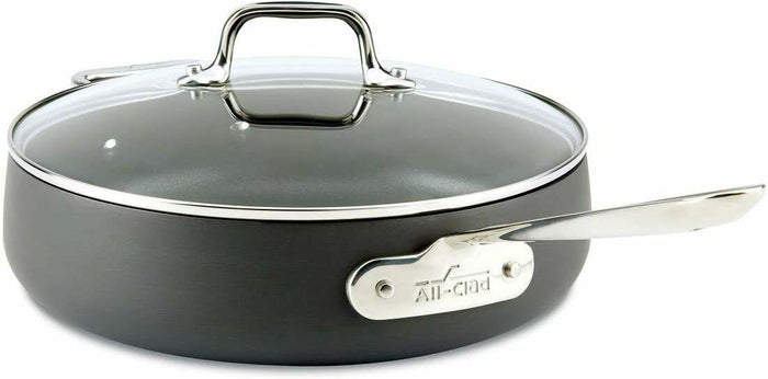 All-Clad HA1 Hard Anodized Nonstick Dishwasher Safe PFOA Free 4-qt Saute pan