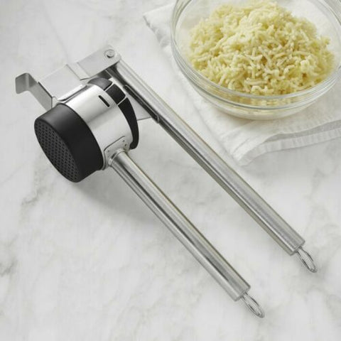 All-Clad Stainless-Steel Potato Ricer for spaetzle, gnocchi, baby food, purees