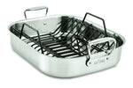 All-Clad Steel Petite Roaster 14 x 11-Inch with Non-stick Rack