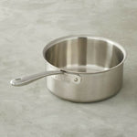 All-Clad TK™ 5-Ply Copper Core 3-qt sauce pan with Lid. It"s a Perfect Match.