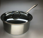 All-Clad TK™ 5-Ply Copper Core 3-qt sauce pan with Lid. It"s a Perfect Match.