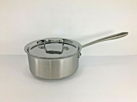 All-Clad 6403 Stainless Steel Copper Core 5-Ply Bonded Dishwasher Safe 3-Quart  Saute Pan with Lid 
