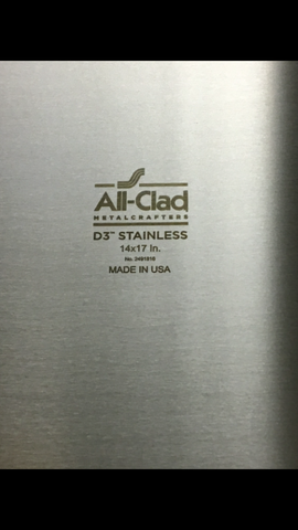 All Clad D3 3-Ply Stainless Steel Roasting Sheet, 10 x 14-Inches