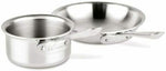 All-Clad Tri-ply/D3 Stainless Steel 8-inch Fry and 1-qt open sauce pan